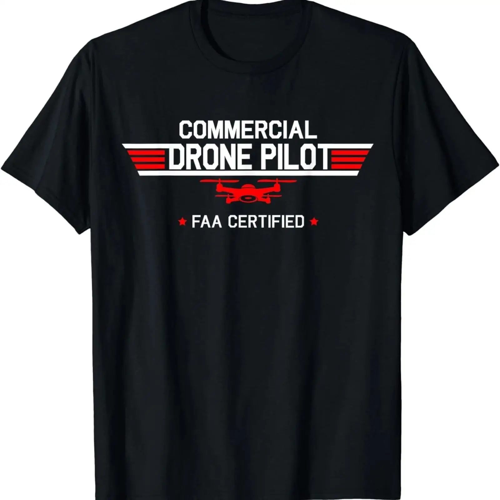 Commercial Printing And Design - T-shirt de pilote de drone certifié