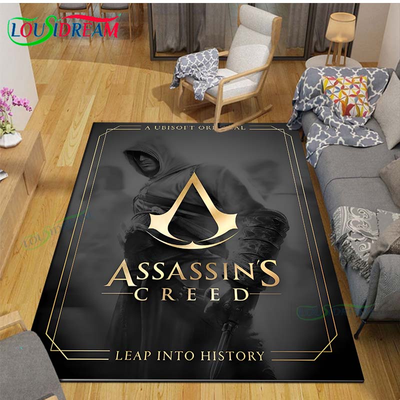 Commercial Printing & Packaging Pvt Ltd Photos - Tapis imprimé Creed Valhalla, antidérapant, pour
