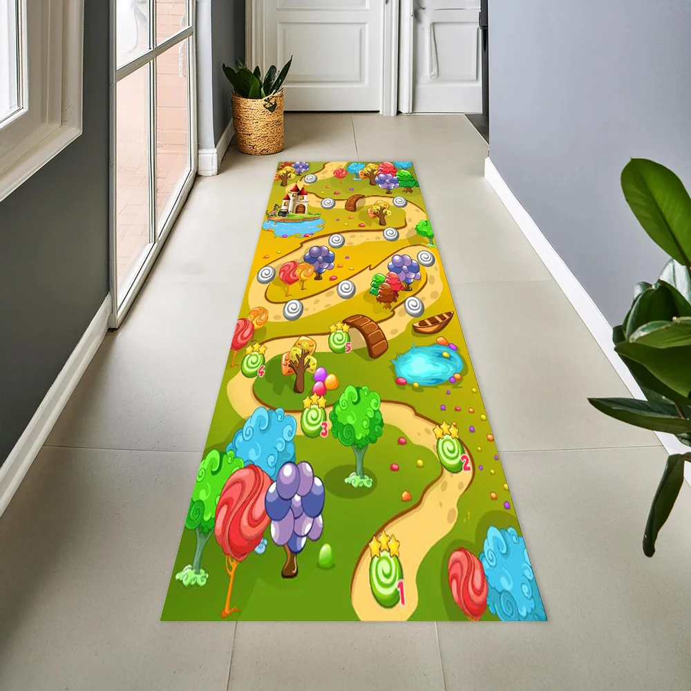 Commercial Road Printing - Tapis de jeu imprimé thème dessin