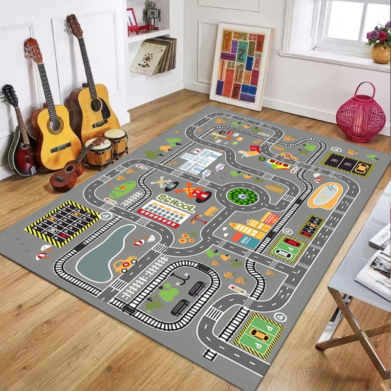 Commercial Road Printing - Tapis de zone de jeu de