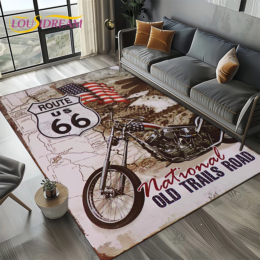 Commercial Road Printing - Route 66 rétro amérique historique mère