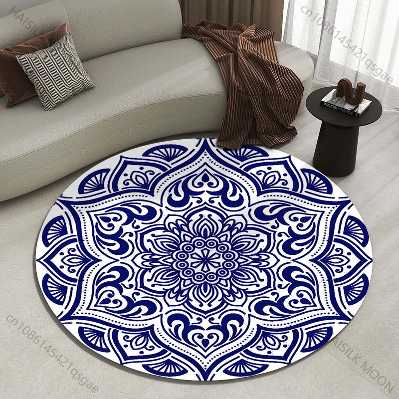 Commercial Printing And Design - Tapis rond imprimé avec motif de