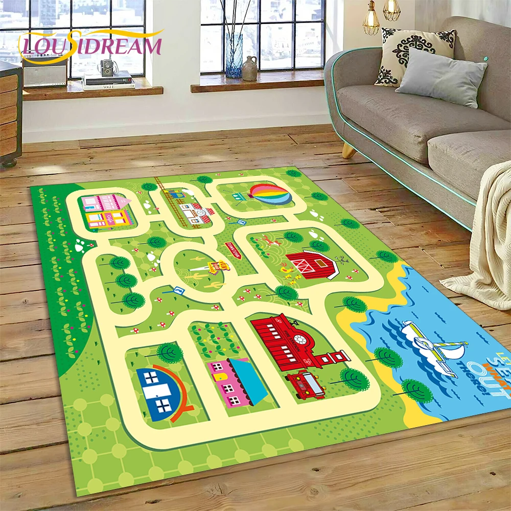 Ville trafic route carte piste - Commercial Road Printing avis et prix