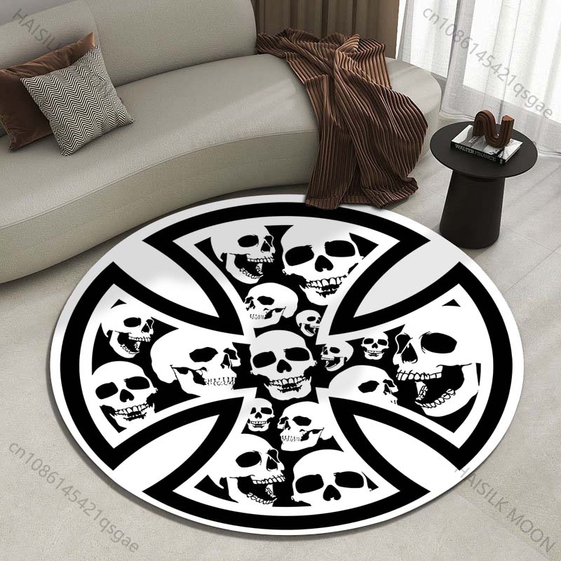 Tapis rond imprimé avec motif  - Commercial Printing And Design avis et prix