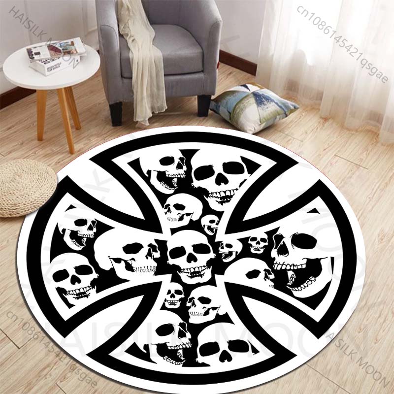 Tapis rond imprimé avec motif  - Commercial Printing And Design avis et prix