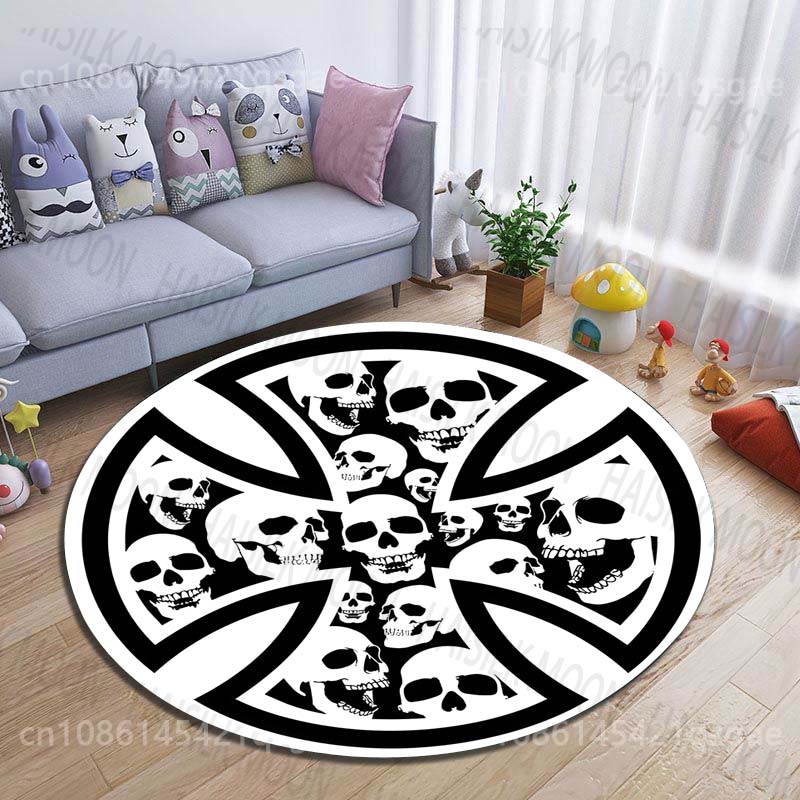 Tapis rond imprimé avec motif  - Commercial Printing And Design avis et prix