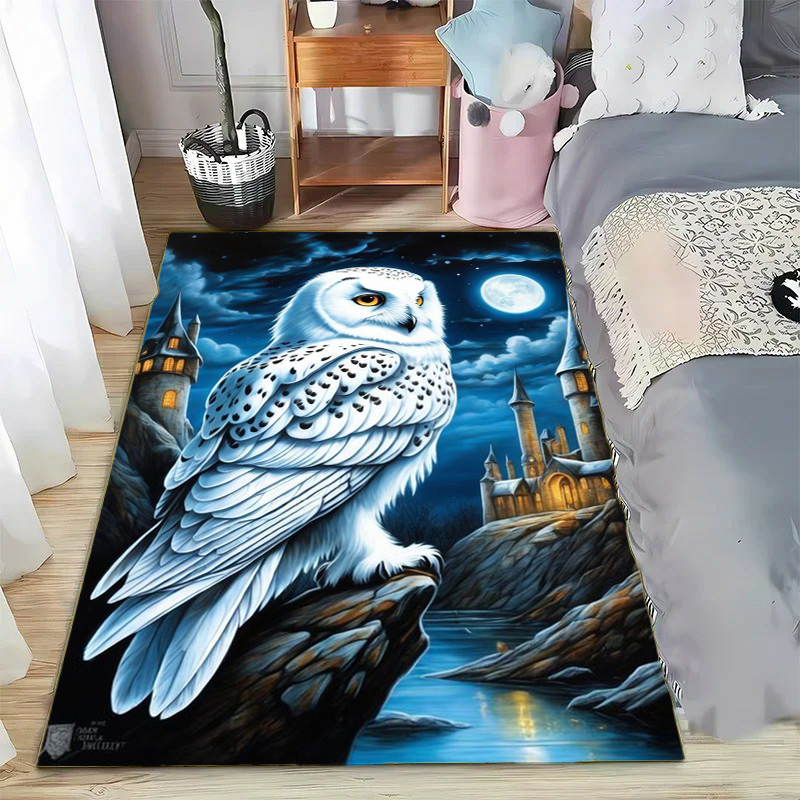Tapis imprimé hibou de l'Acadé - Commercial Printing & Packaging Pvt Ltd Photos avis et prix