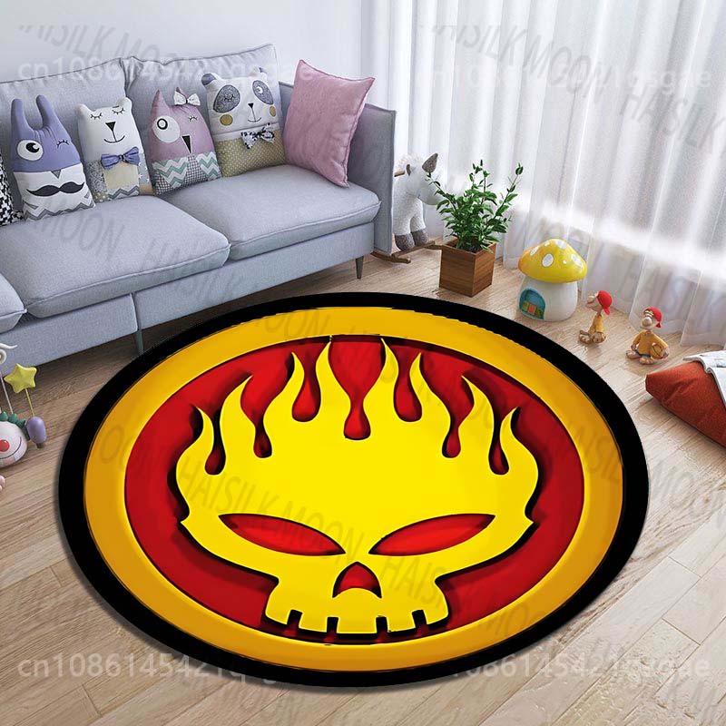 Tapis rond imprimé avec motif  - Commercial Printing And Design avis et prix