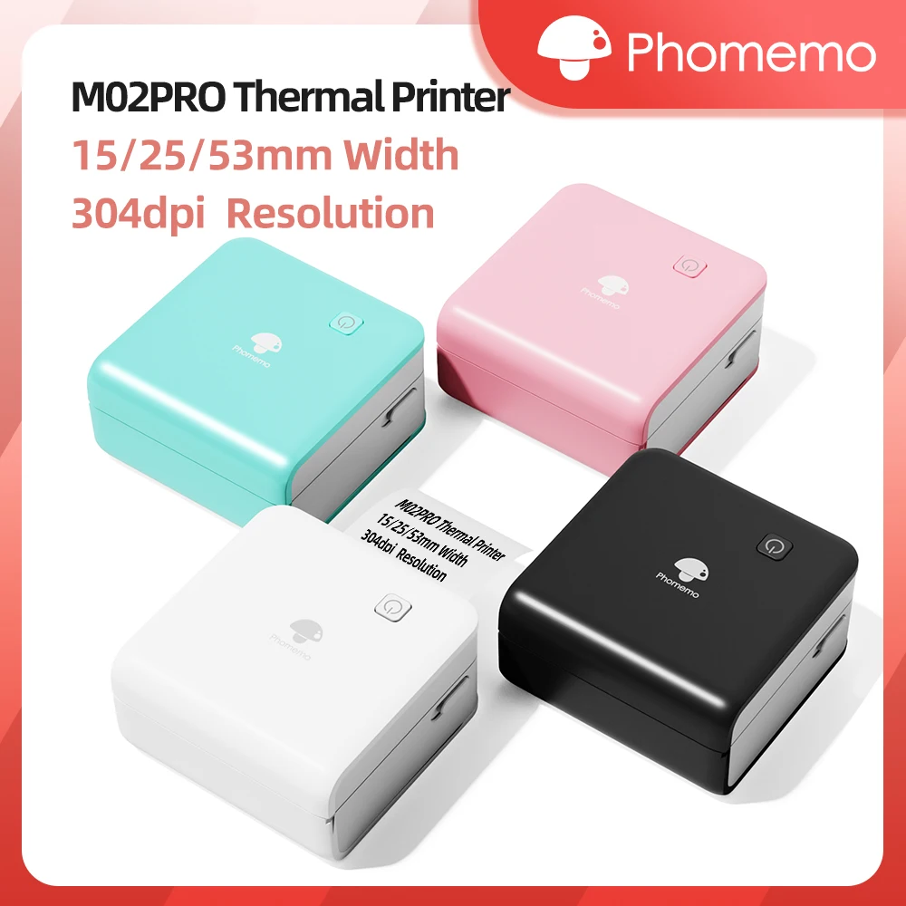 Phomemo M02Pro Mini imprimante - Commercial Printing Labels avis et prix