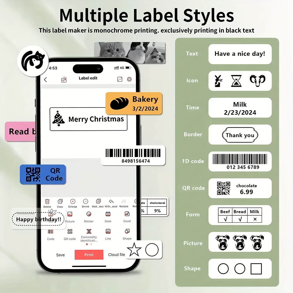 Imprimante d'étiquettes Markli - Commercial Printing Labels avis et prix