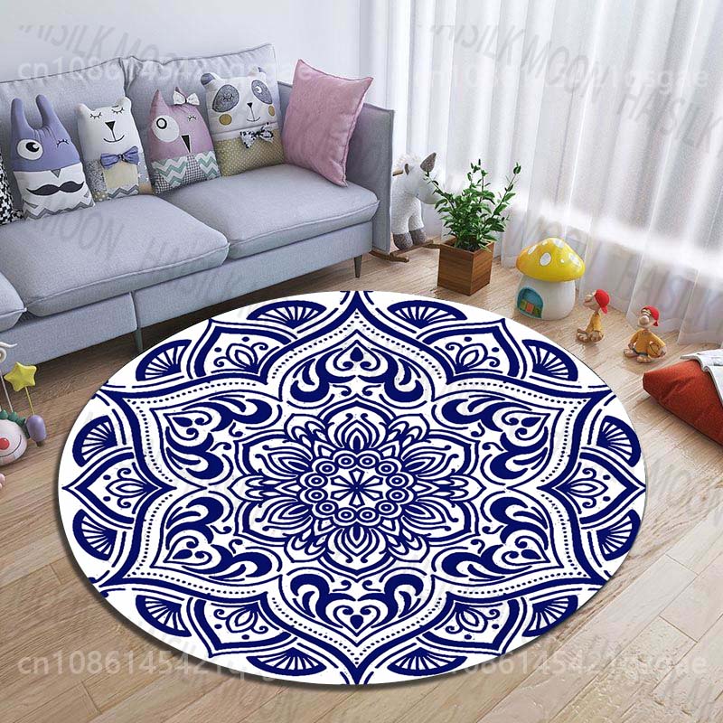 Tapis rond imprimé avec motif  - Commercial Printing And Design avis et prix