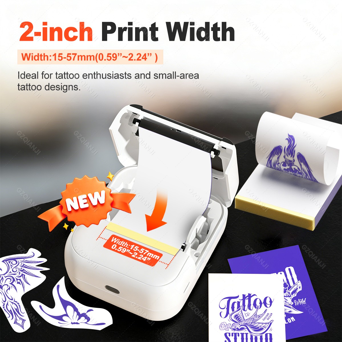 Mini-imprimante thermique 57 m - Commercial Printing Labels avis et prix